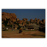 In der surrealen Welt von Hampi / Südindien (Dezember 2013).