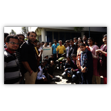 Großer Empfang bei den Siemens-Kollegen in Bangalore / Südindien (Dezember 2013).