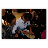 Received a lot of help when checking in to hotels!