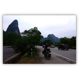 Approaching Yangshuo (April 2014)