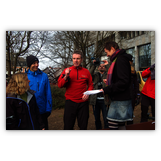Start on 28th of March 2013  -- The Mayor of my hometown Erlangen (close to Nuremberg) hands over letters for all our twin-towns around the world.