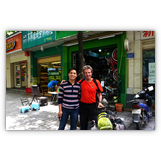 Bicycle shop in Changsha, where I got some spare parts.